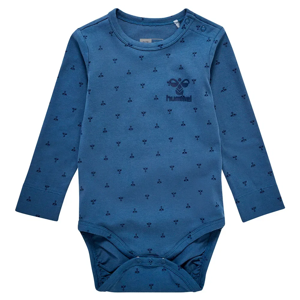 Боди с длинным рукавом Beesy Hummel, синий