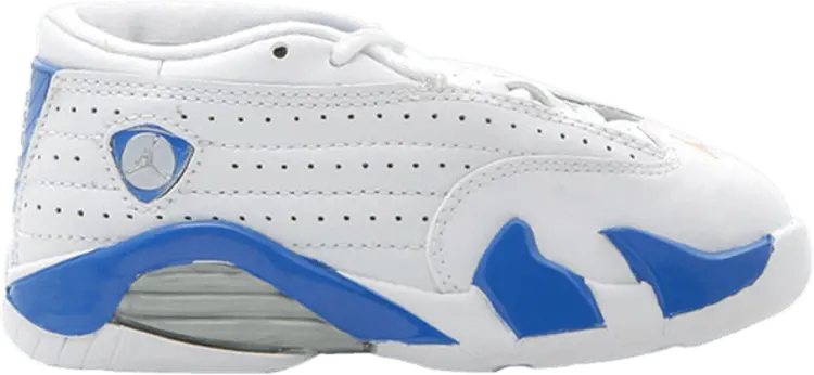 

Кроссовки Air Jordan 14 Retro Low TD Pacific Blue, белый
