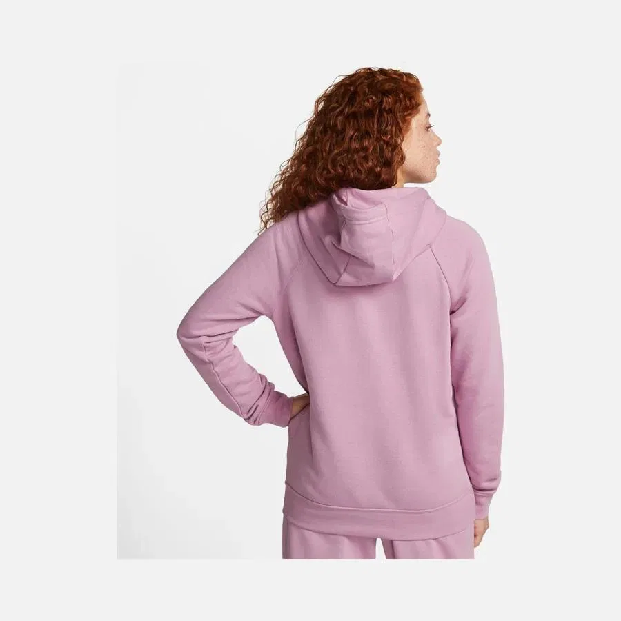 Женский спортивный свитшот-худи с капюшоном, модель DX2316 522, Nike, Фиолетовый — фото 2