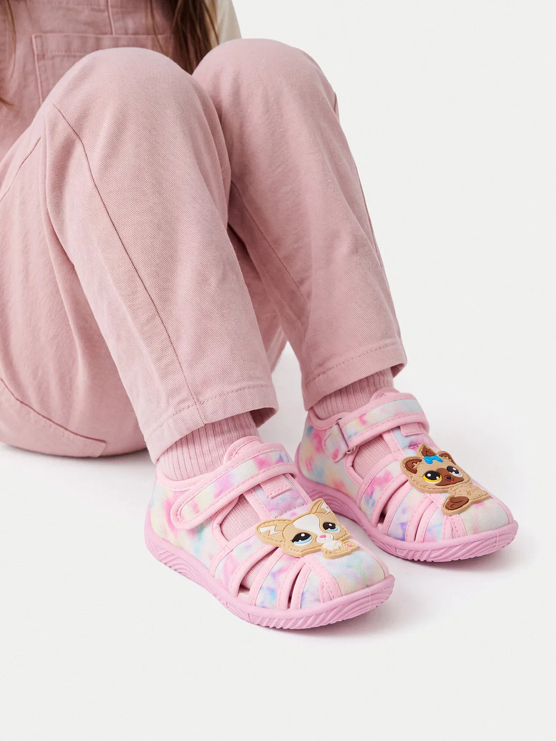 Слиперы для девочки Littlest Pet Shop, розовый