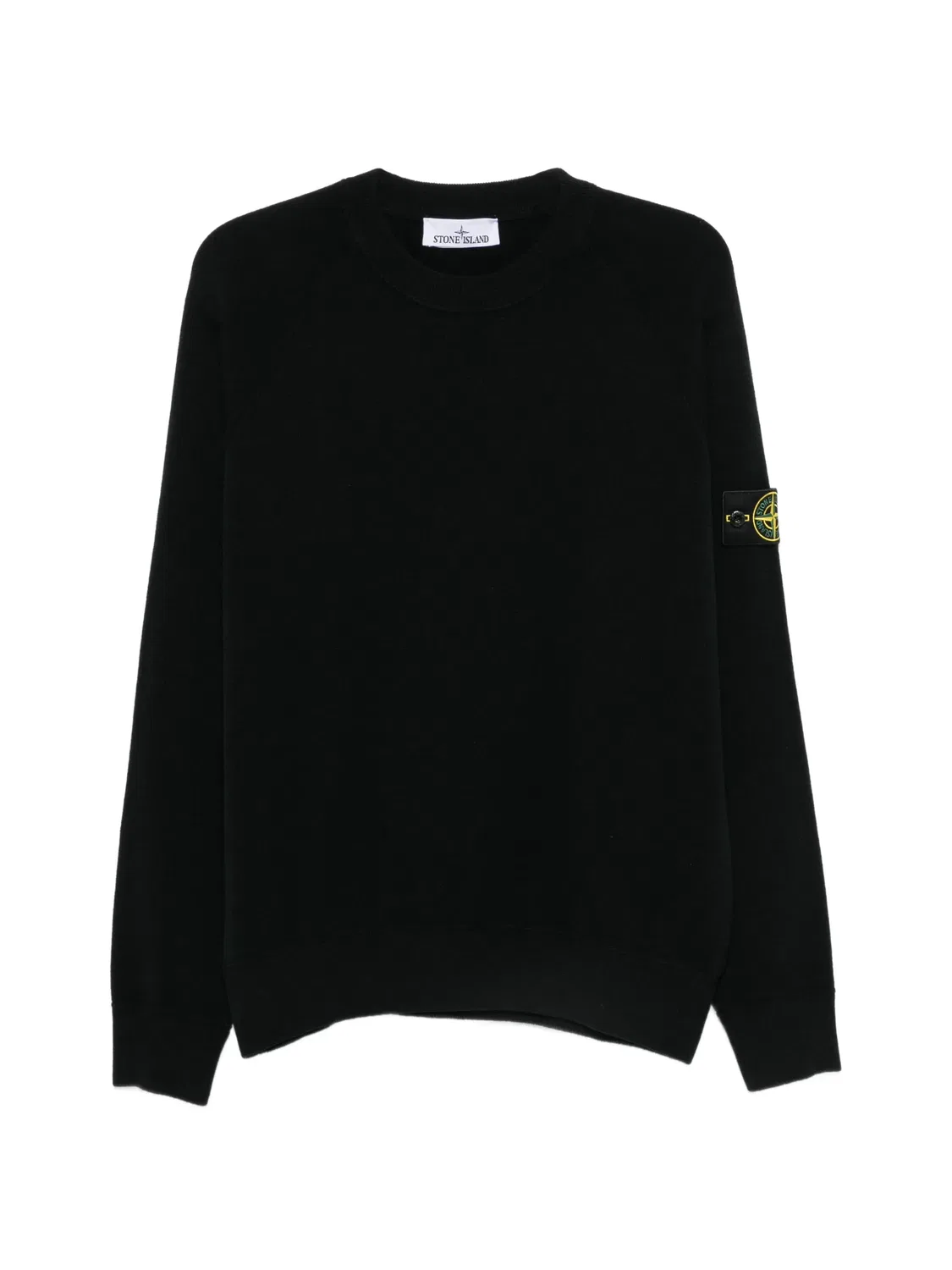 Stone Island Свитер с регланными рукавами, черный
