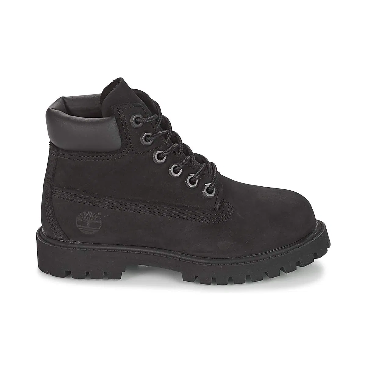 Детские ботинки для мальчиков с высоким берцем Timberland Tb012807, Noir Nubuck — фото 2