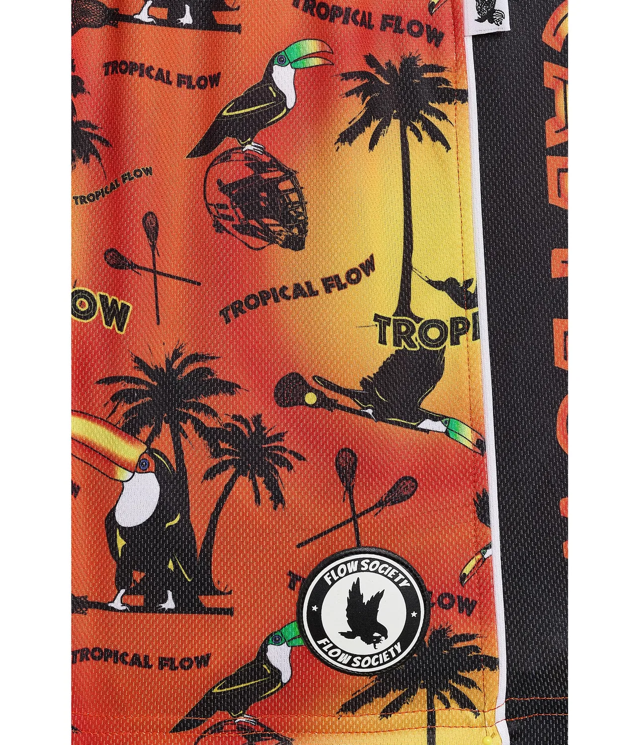 Шорты для лакросса Tropical Flow (для маленьких и больших детей) Flow Society, Multicolor — фото 3