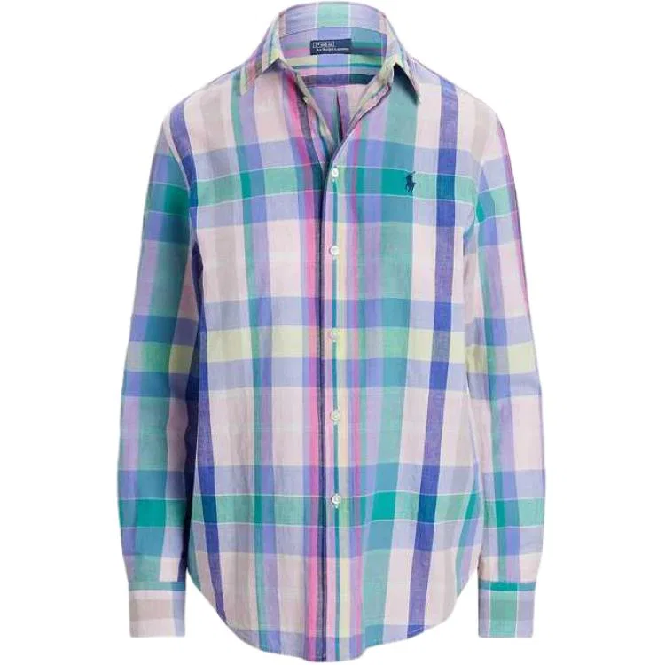 Женская рубашка с принтом SS25 Shirt Polo Ralph Lauren, Multicolor