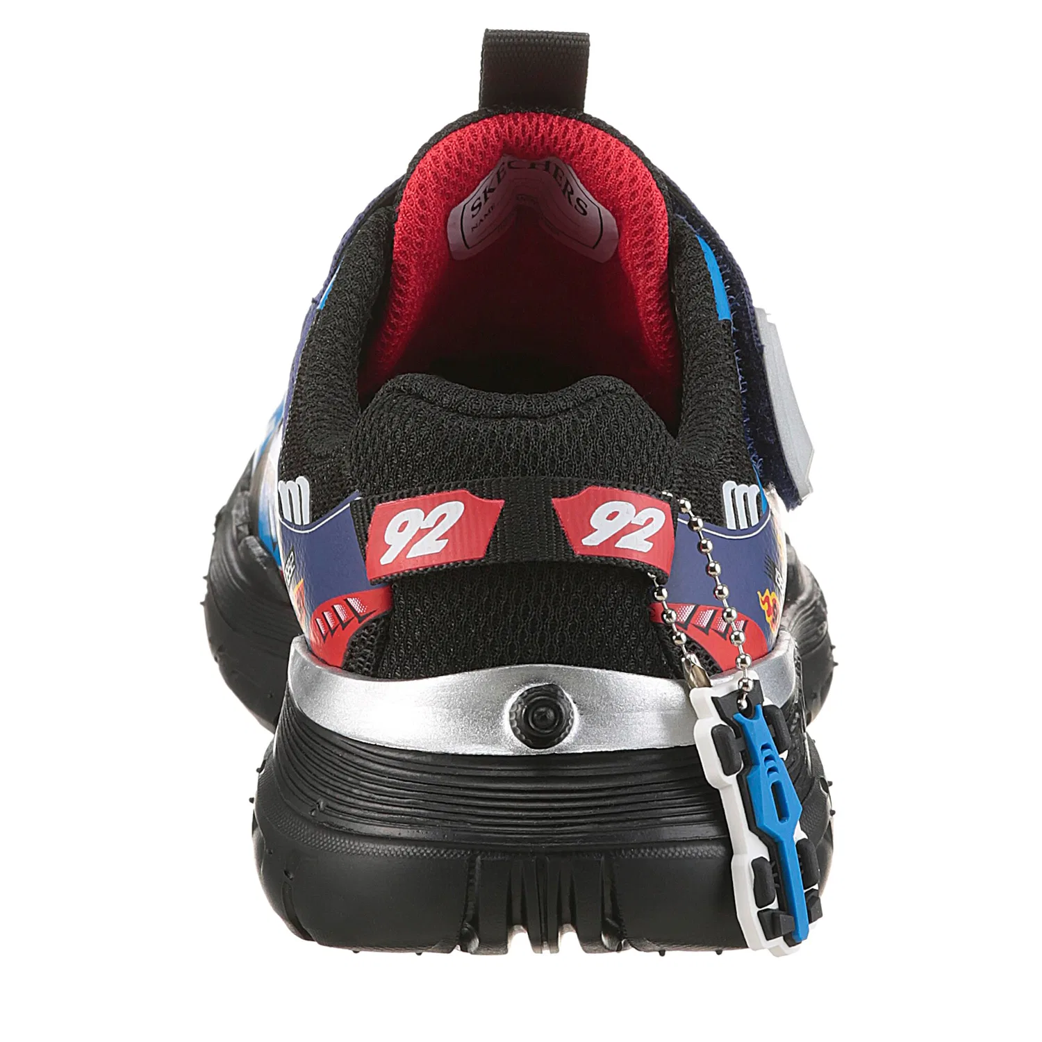 Детские кроссовки с дизайном гоночного автомобиля Skechers, Blue Multicolor — фото 3