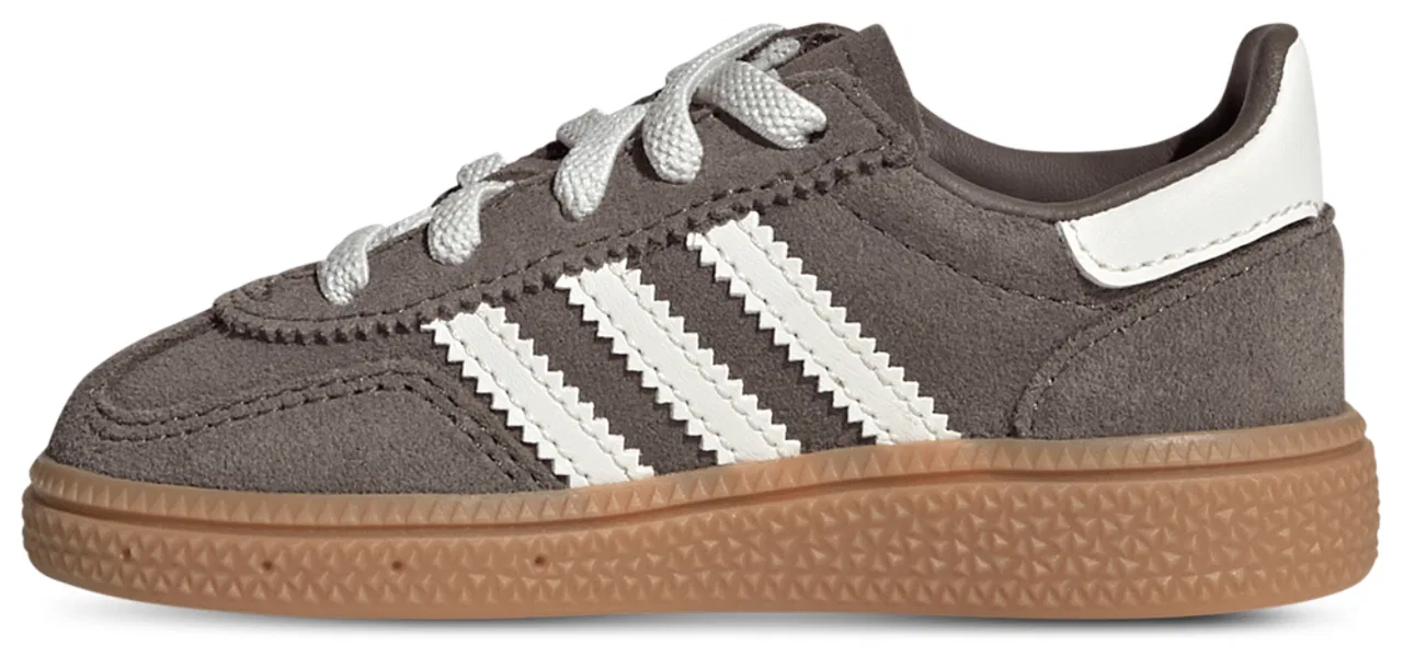 Кроссовки для девочек Handball Spezial Adidas, цвет Earth Strata/Off White/Gum — фото 2