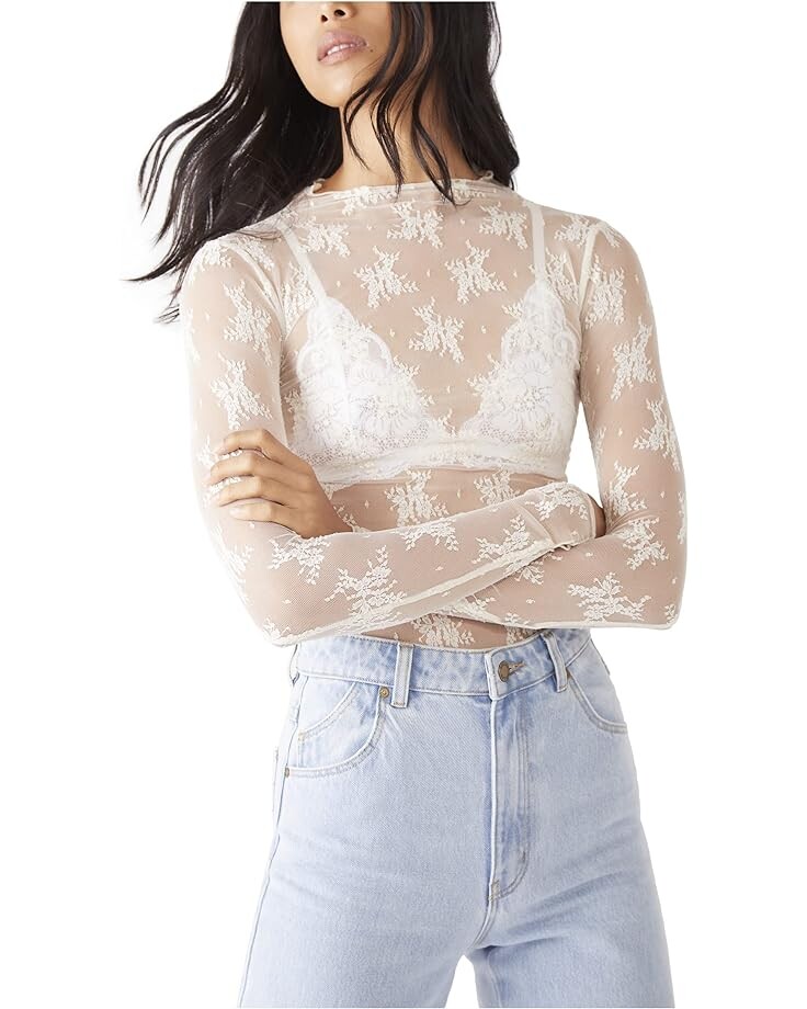 

Топ Free People Lady Lux Layering, цвет Evening Creme