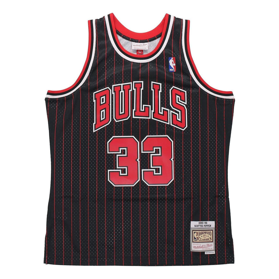 

Джерси Mitchell & Ness x NBA CHICAGO BULLS 1995-96 Swingman Jersey 'Scottie Pippen', черный