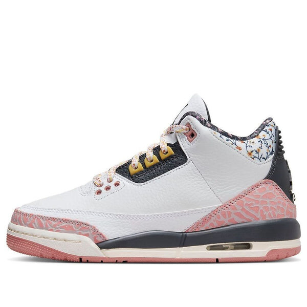 

Кроссовки (GS) Air Jordan 3 Retro 'Vintage Floral', белый