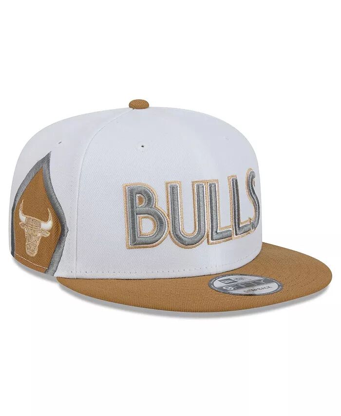 

Белая бейсболка Chicago Bulls 2024/25 City Edition 9FIFTY Snapback для больших мальчиков и девочек New Era
