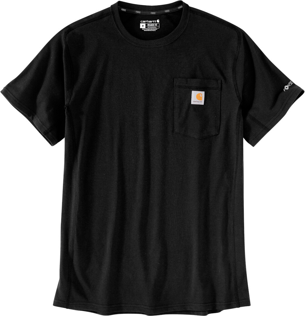 

Футболка Carhartt Force Relaxed Fit Midweight Short Sleeve Pocket T-Shirt, черный