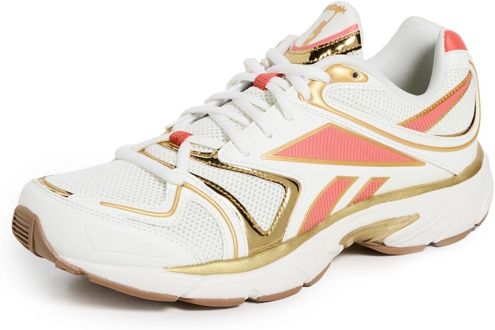 

Кроссовки Reebok x Angel Reese Unisex Premier Road Plus, Chalk/Sunset Coral