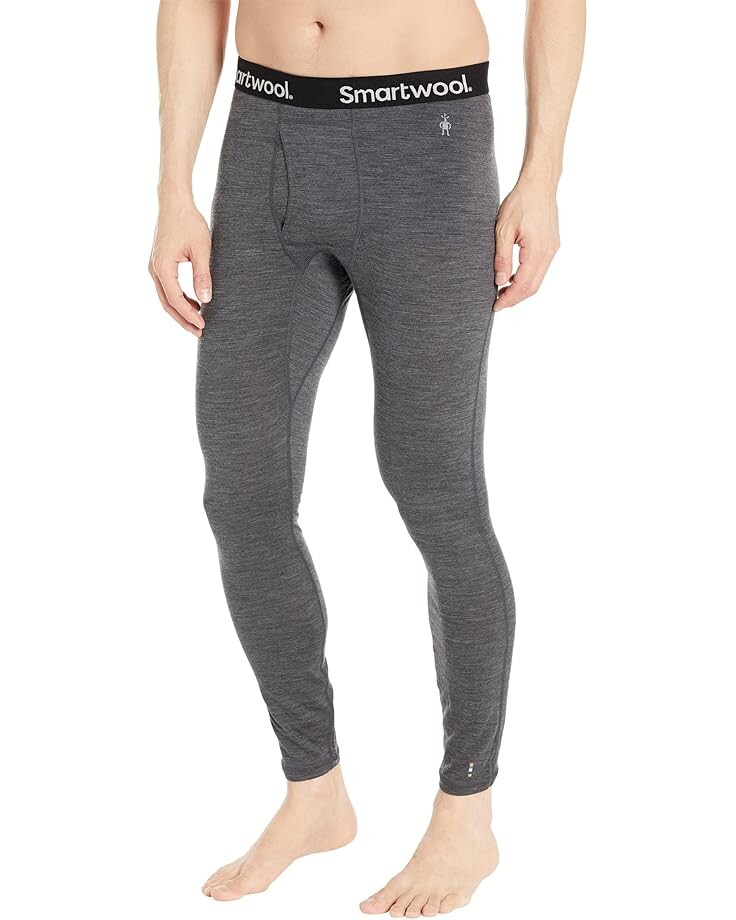 

Брюки Smartwool Classic All-Season Merino Base Layer Bottoms, цвет Iron Heather