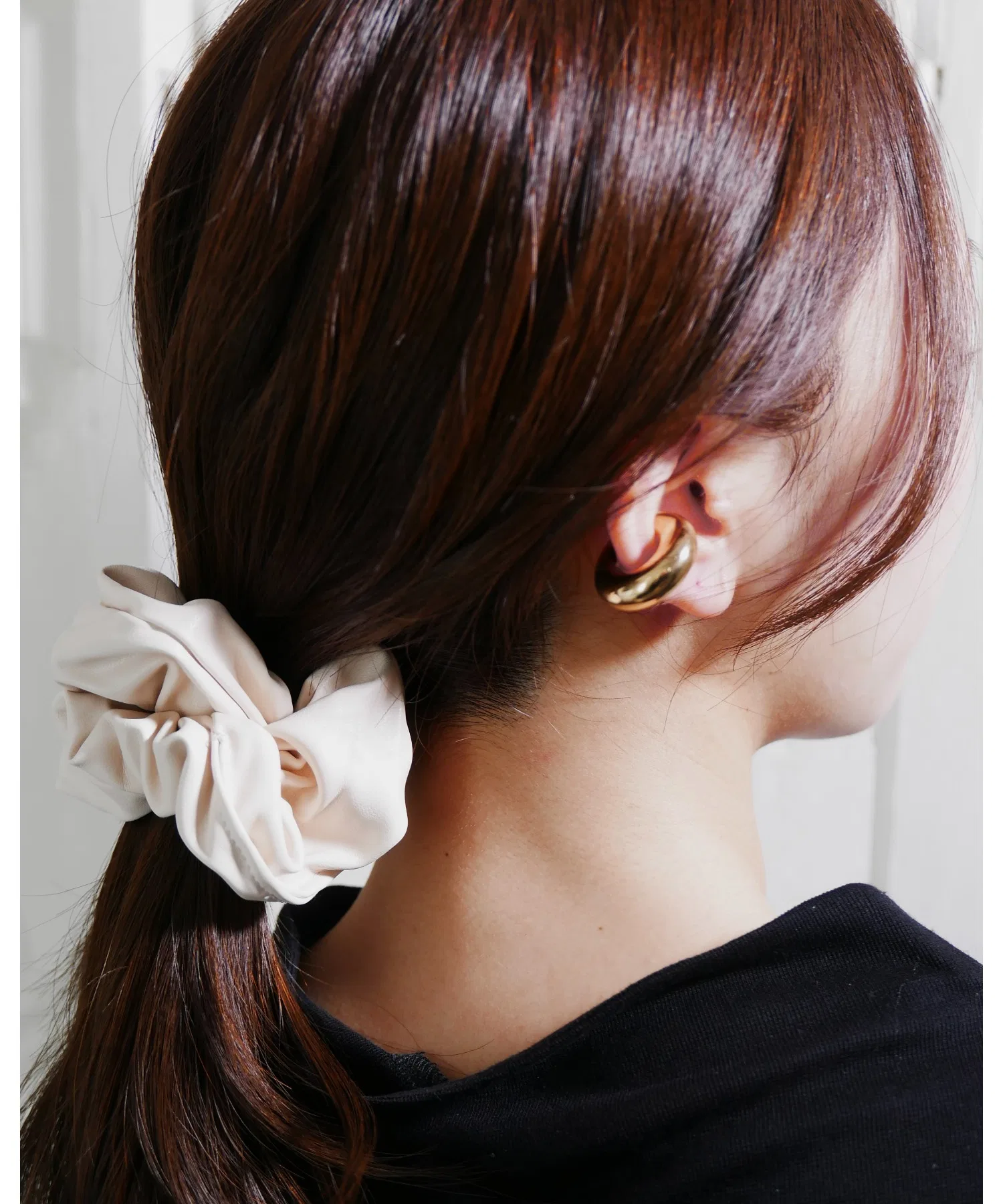 Набор из 3 шнуров для волос Veil Form Scrunchie Set kiehtova, 11x11 см, разноцветный — фото 4