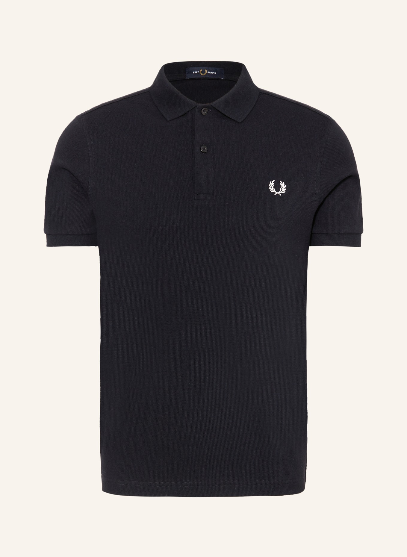 

Рубашка поло из пике Fred Perry, синий