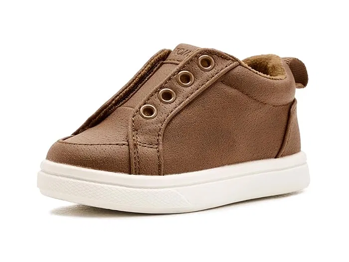 Кроссовки детские с застежкой-липучкой Cruz Mid TOMS Kids, Brown 1 — фото 2