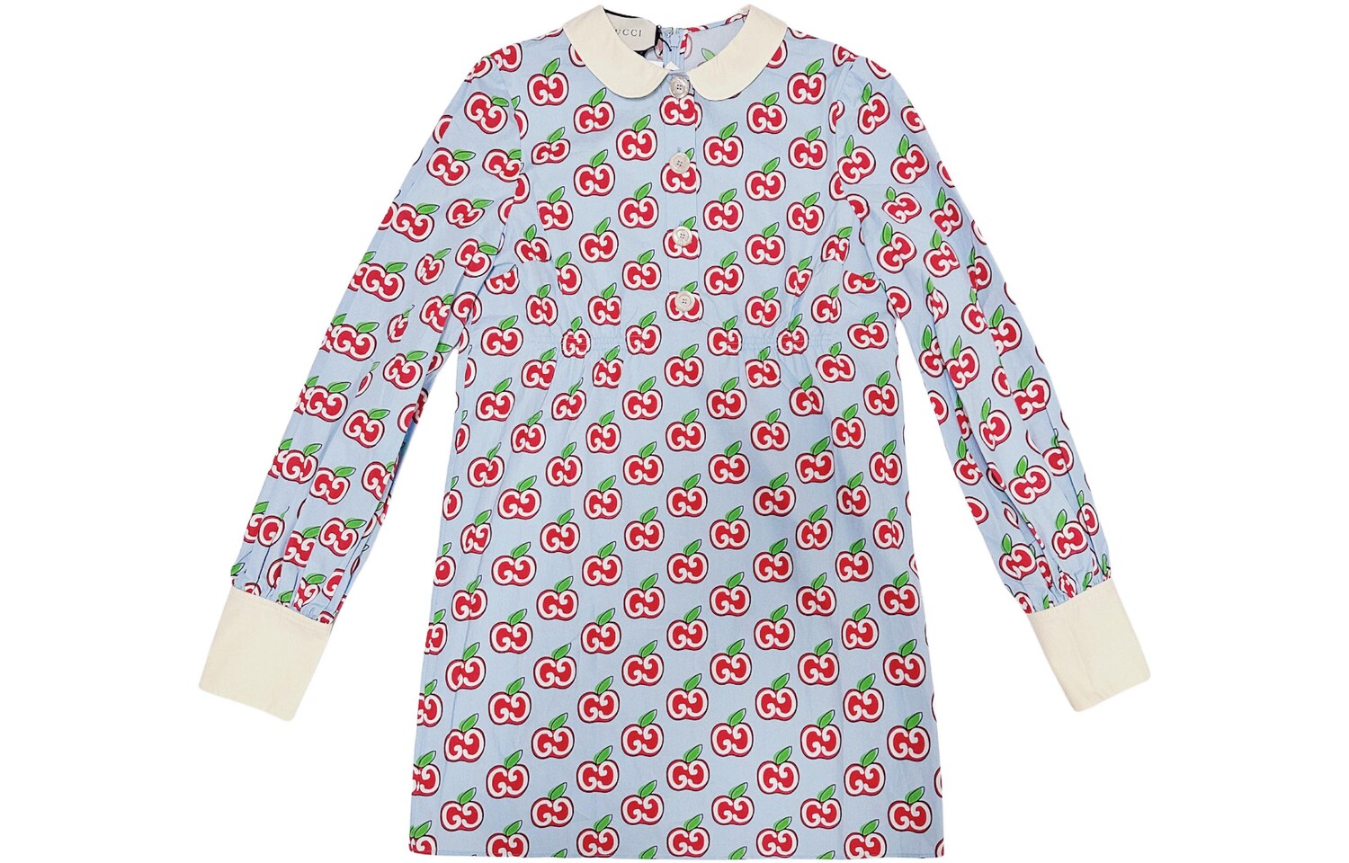 

Платье женское Gucci с длинными рукавами, синий / красный