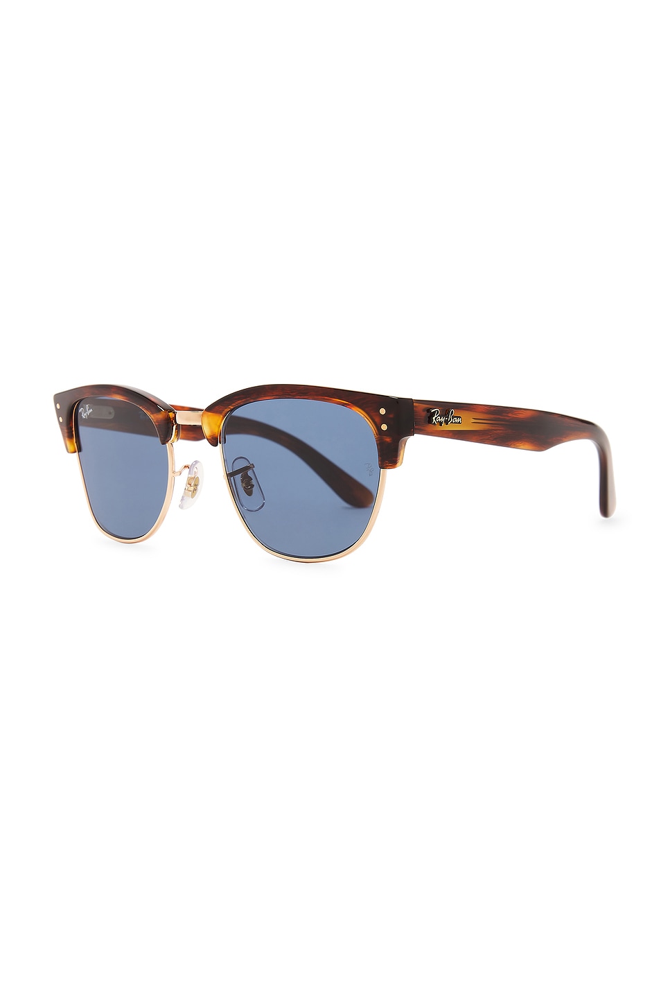 

Солнцезащитные очки clubmaster в обратном направлении Ray-Ban, коричневый
