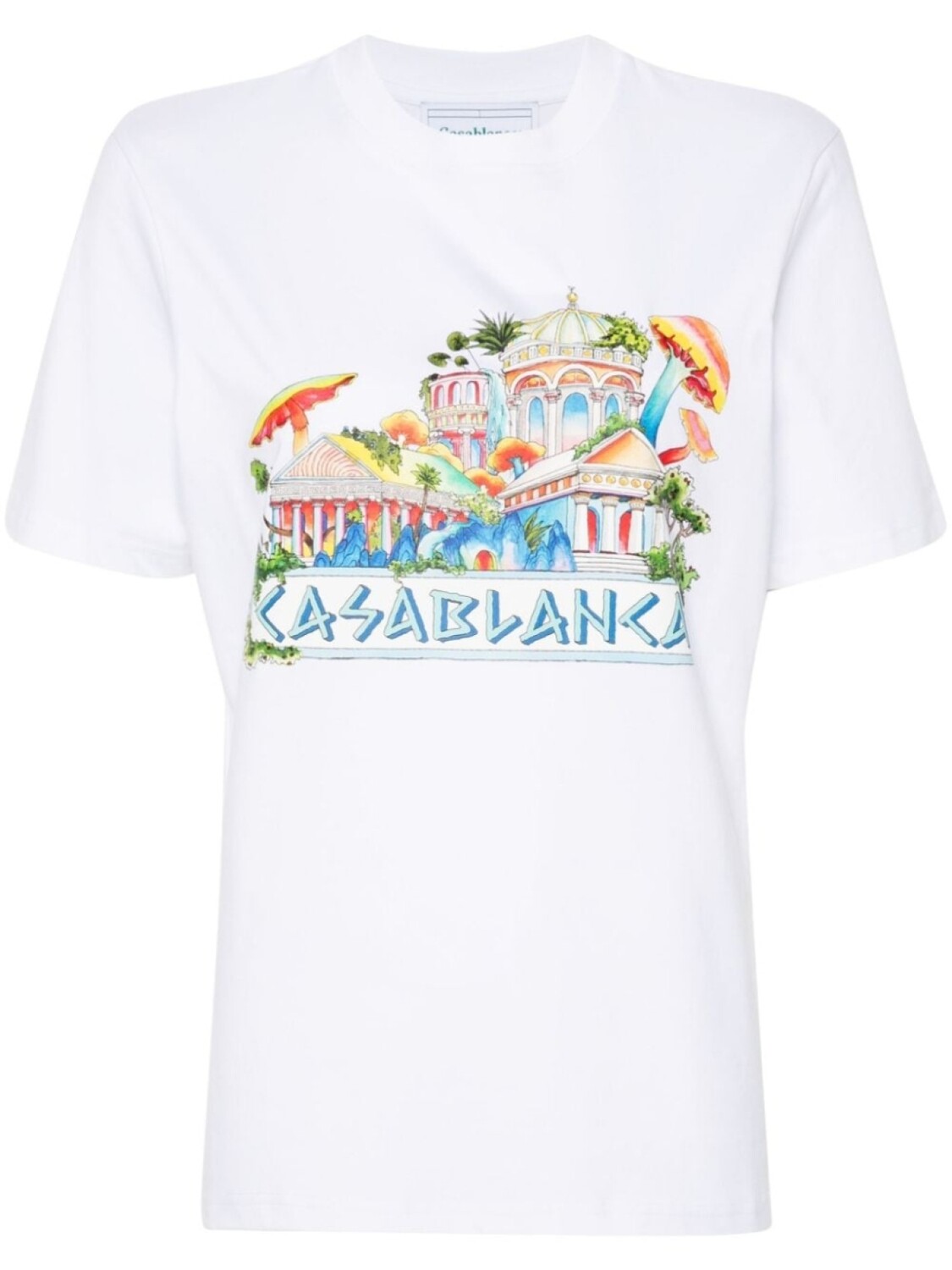

Casablanca футболка The Road To Knowledge, белый