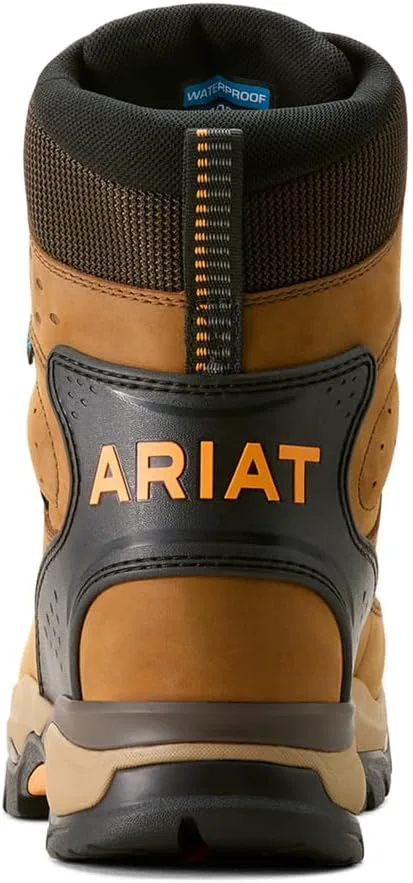 Мужские водонепроницаемые утепленные рабочие ботинки ARIAT Endeavor 8, коричневый — фото 2