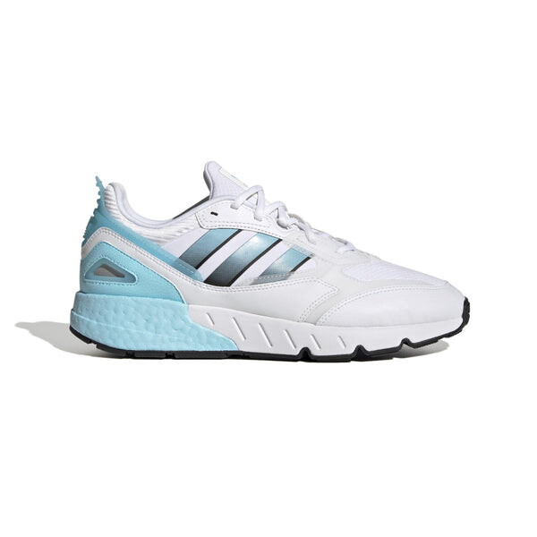 Кроссовки оригинал zx 1k boost 2.0 Adidas, белый — фото 2