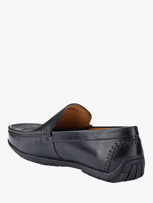 Мокасины Rawston Wide Fit из кожи Jones Bootmaker, Black — фото 3