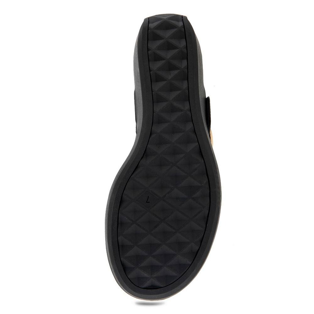 Женские босоножки на танкетке Aerosoles Izola, цвет Black Pu — фото 3