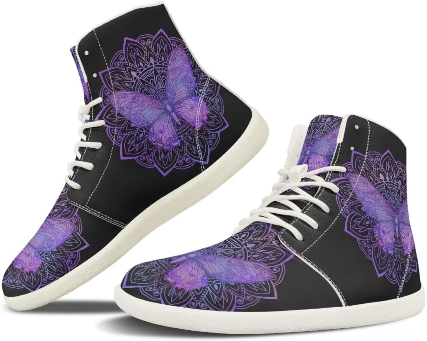 

Унисекс обувь для женщин и мужчин с широким носком, обувь для бега, с нулевым падением, легкая обувь для ходьбы, высокие кроссовки с белой подошвой, размеры 5-13.5 Qoiuvncy