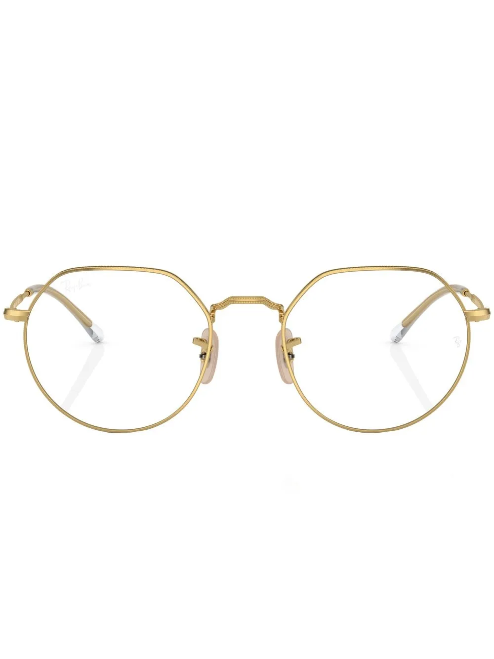 

Очки Jack в круглой оправе Ray-Ban, золотой