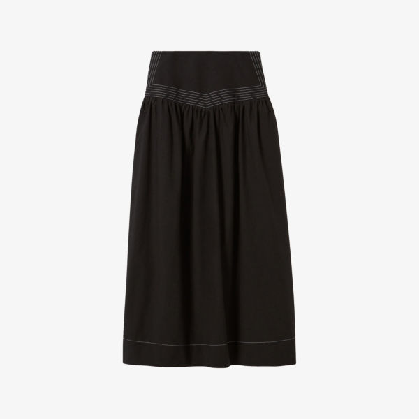 

Юбка Claudie Pierlot с плиссированными складками, черный