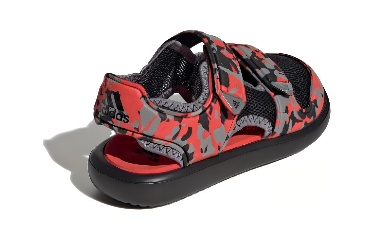 Комфортные сандалии Детские сандалии PS Серый/Красный Adidas, серый/красный — фото 4