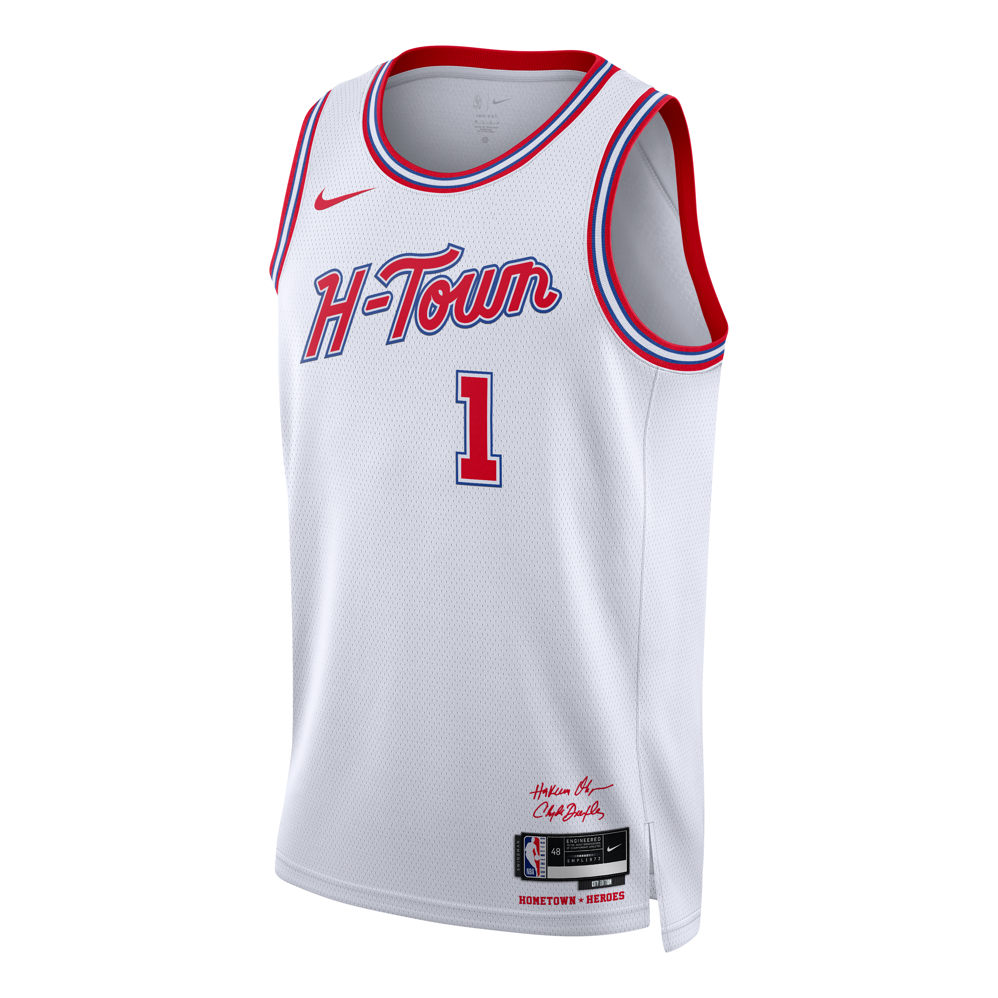 

Nike Houston Rockets City Edition 2023/24 Dri-FIT NBA Swingman Jersey 'White'