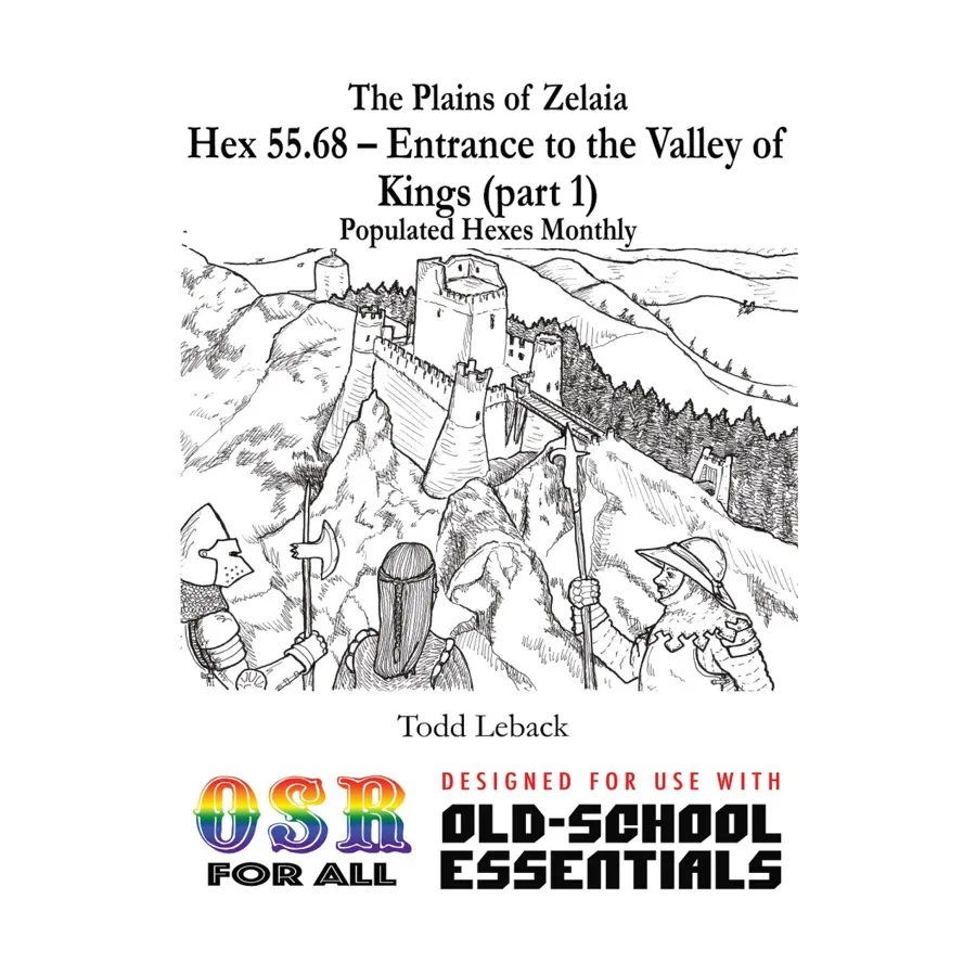

Журнал #2 "Entrance to the Valley of Kings Part 1", Populated Hexes Monthly