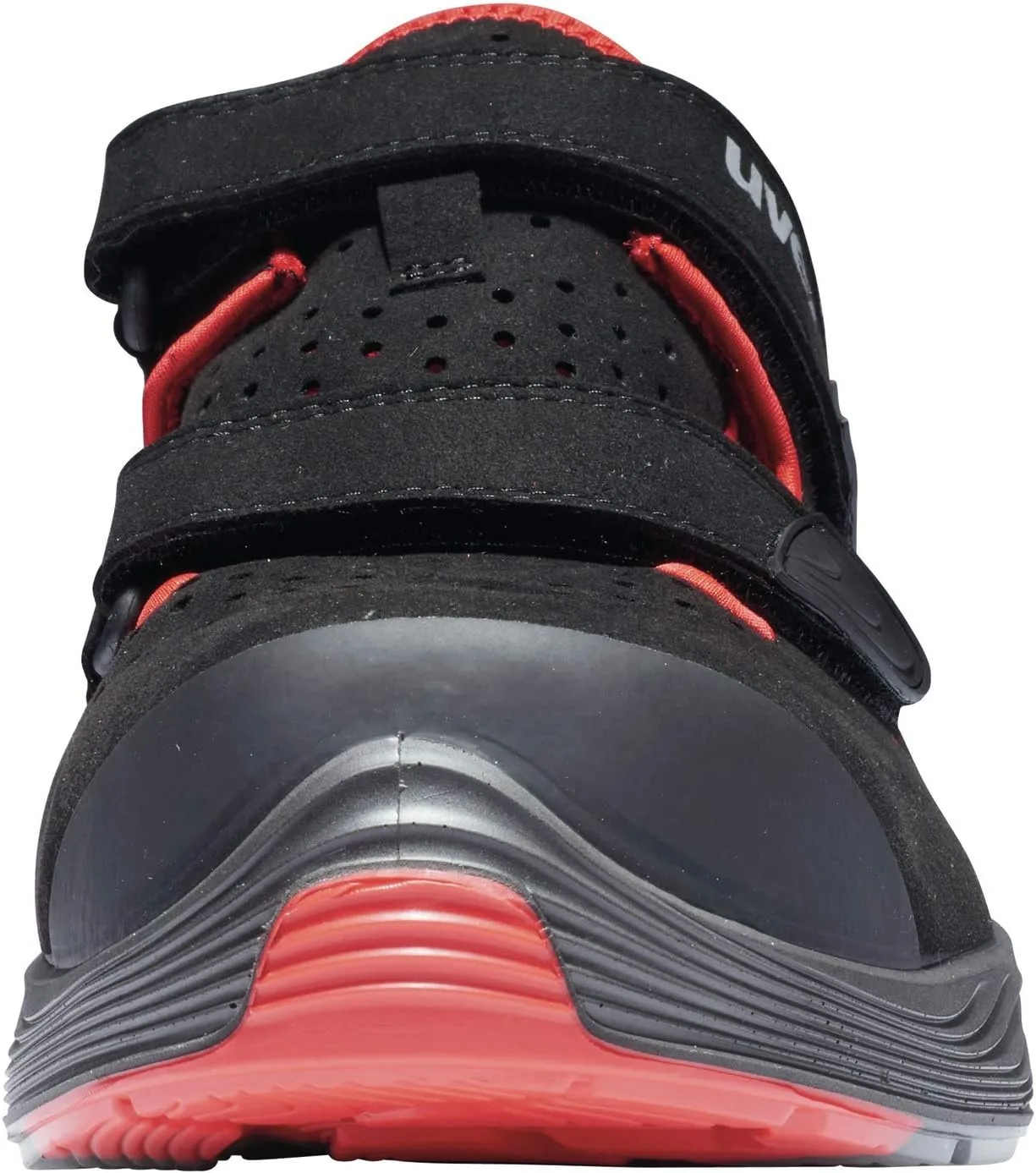Защитные сандалии Uvex 68362 - S1 P SRC ESD - красно-черные — фото 4