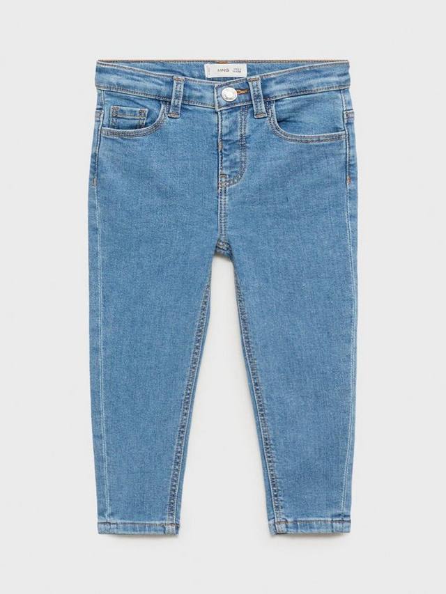 

Детские джинсы elena slim fit Mango, цвет Open Blue