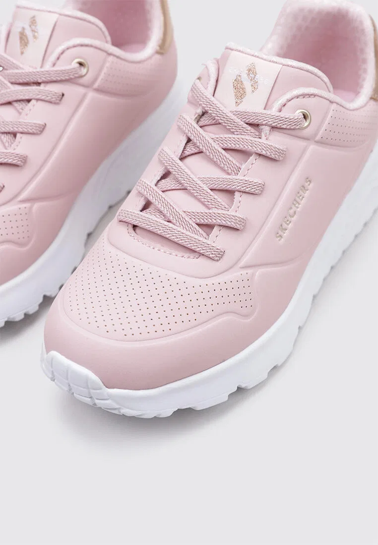 Детские кроссовки на шнуровке Mve One Lite Skechers, Rosa — фото 3