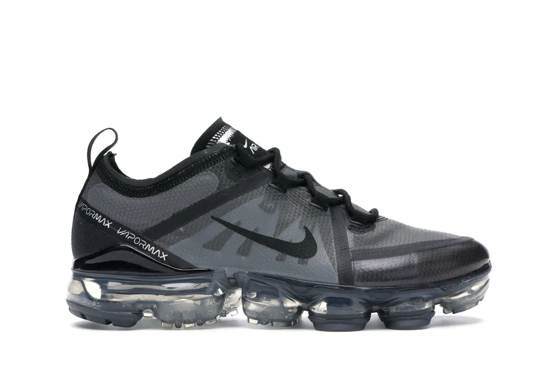 Детские кроссовки Lifestyle с амортизацией Nike Air VaporMax 2019, Black/Black-Black