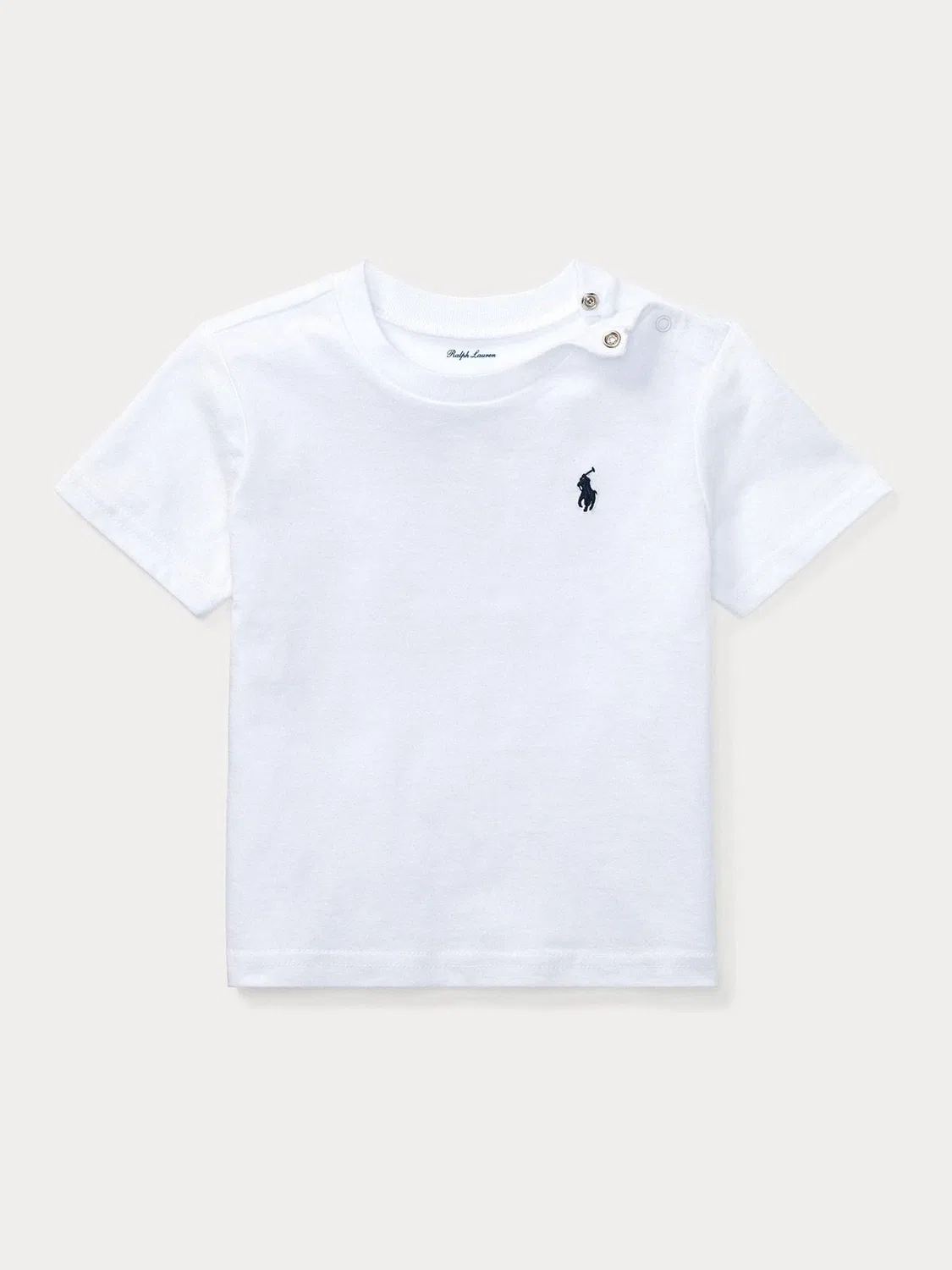 Футболка с вышитым пони Polo Ralph Lauren, белый