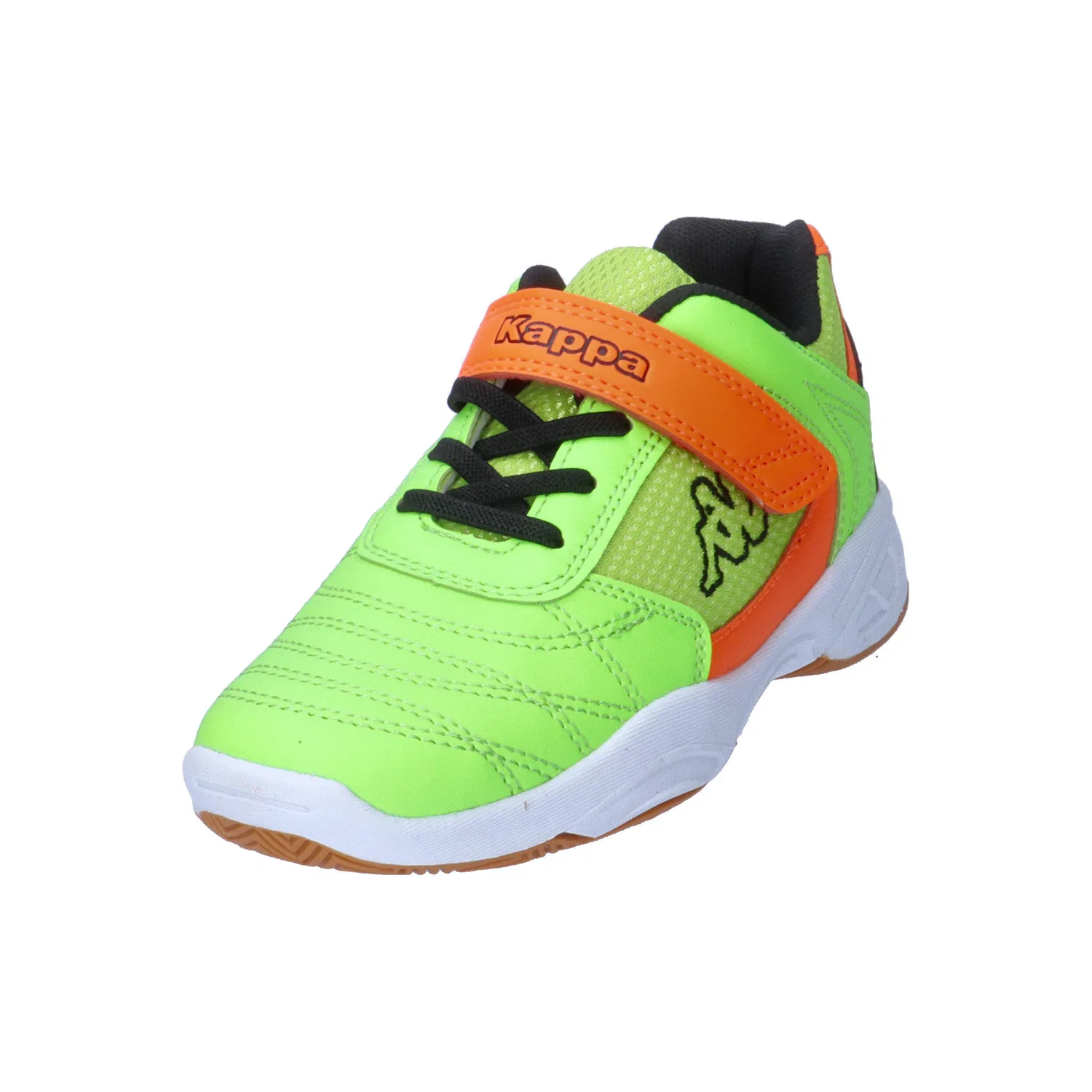 Детские кроссовки для зала с эластичной шнуровкой Droum II MF KIDS Kappa, Grun — фото 4