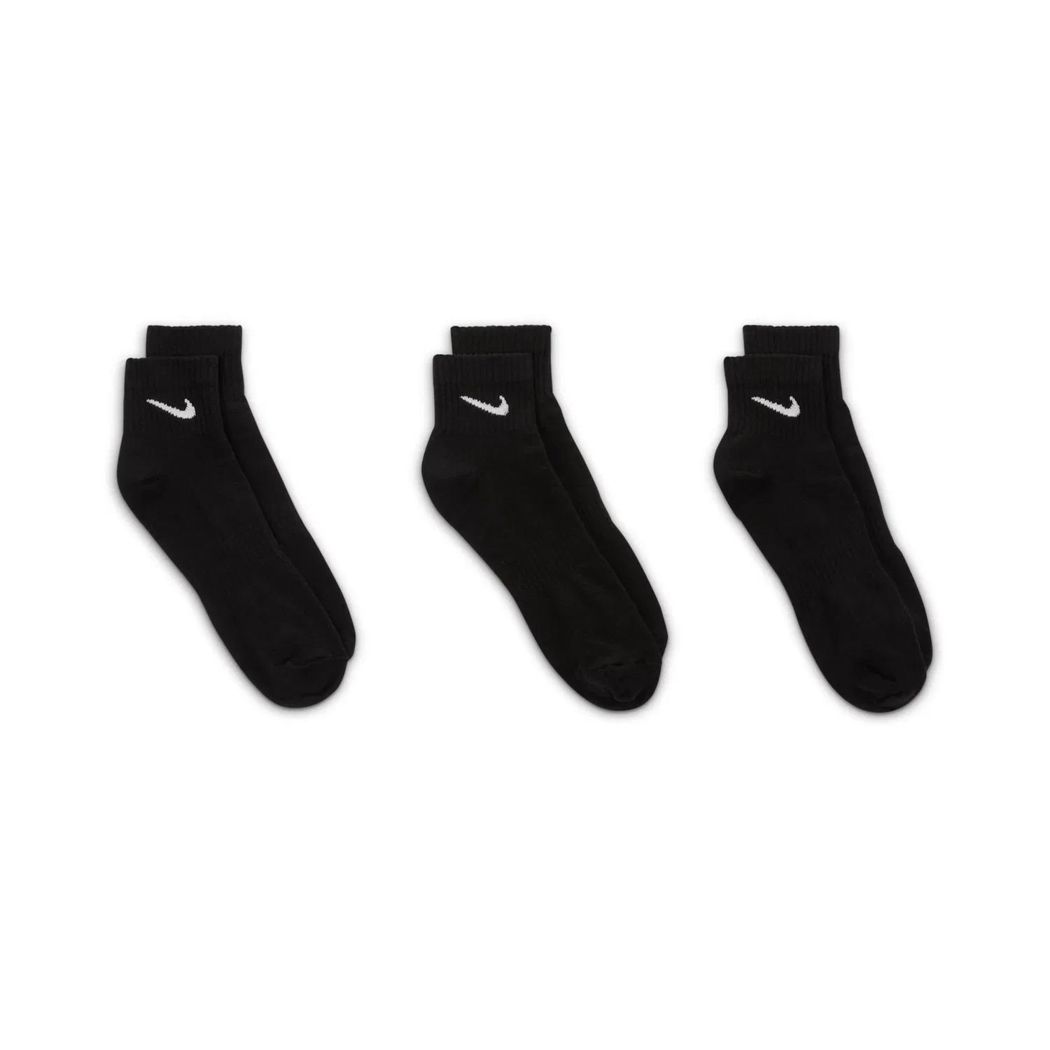 Мужские спортивные носки для тренировок Nike, Black/White — фото 3