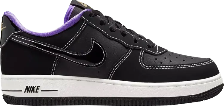 

Кроссовки Nike Force 1 LV8 PS 'World Champ - Lakers', черный