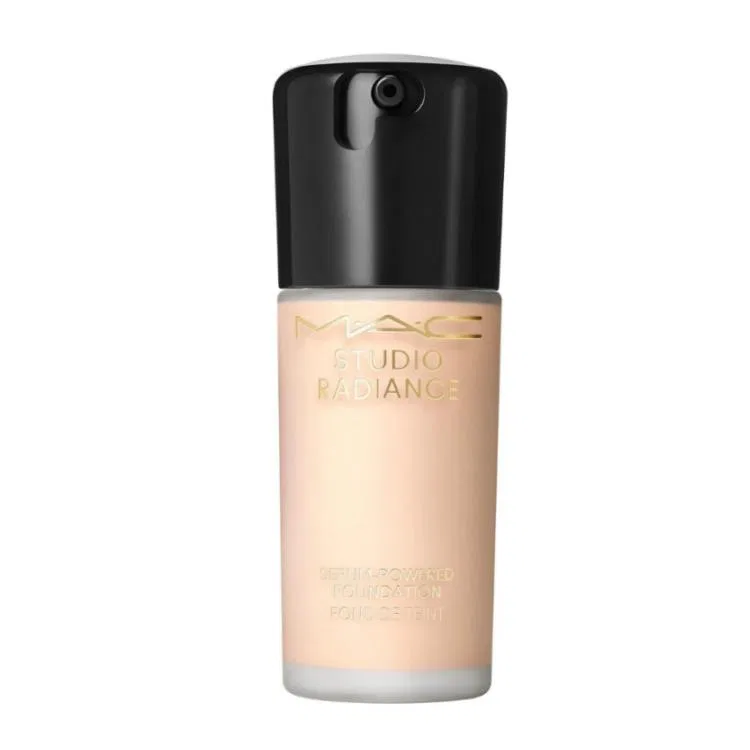 Женская тональная основа с эффектом сияния MAC Focus Bottle, Gilded Liquid Foundation, оттенок N18