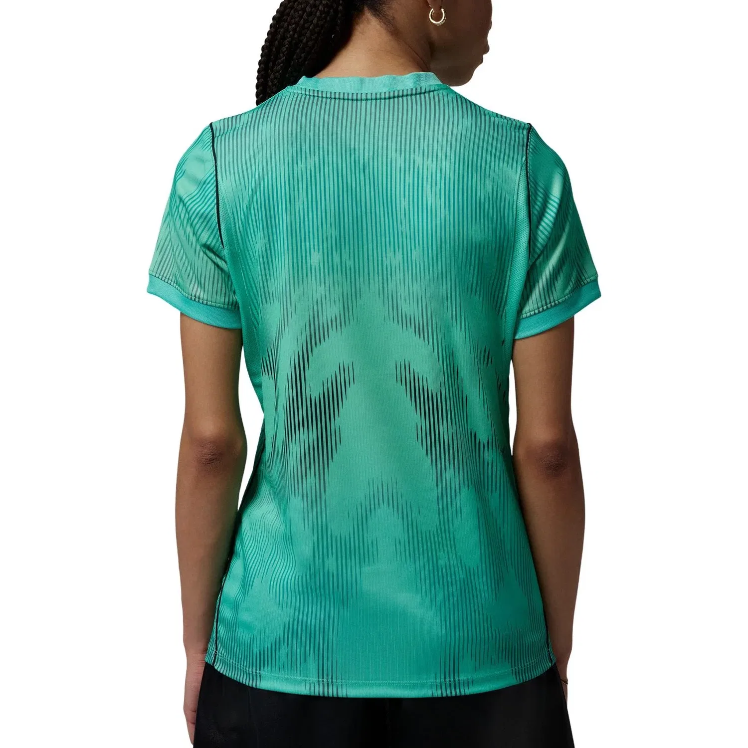 Женская футболка-джерси с длинным рукавом Jordan Brazil 2026 Stadium Goalkeeper Dri-FIT, зеленый — фото 3