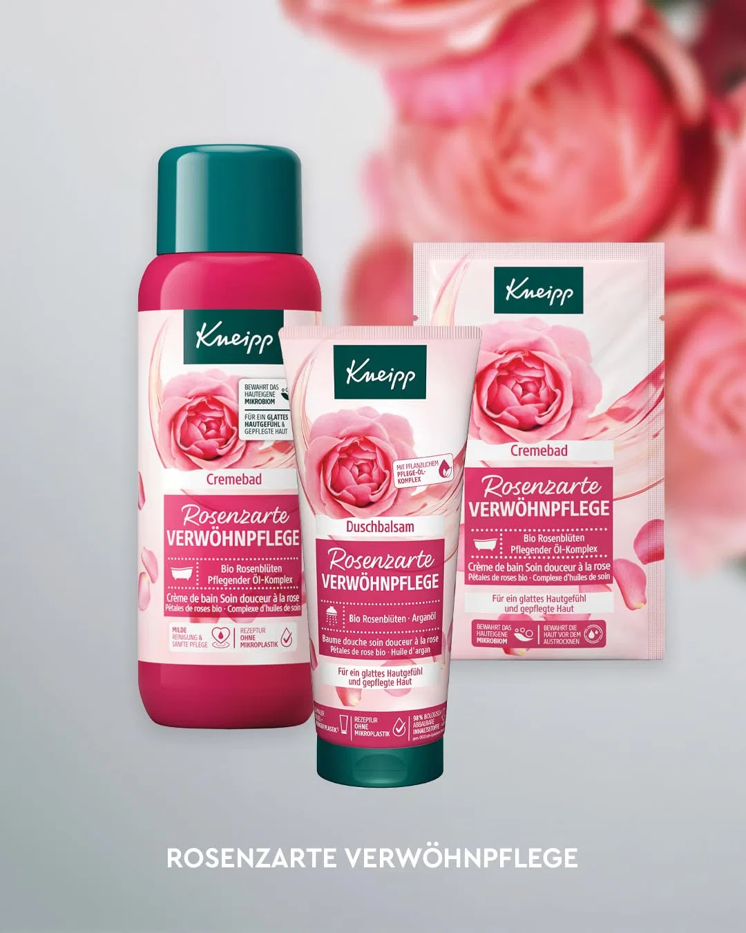 Крем-ванна Rose Delicate Pampering Care, Kneipp, 50 мл — фото 3