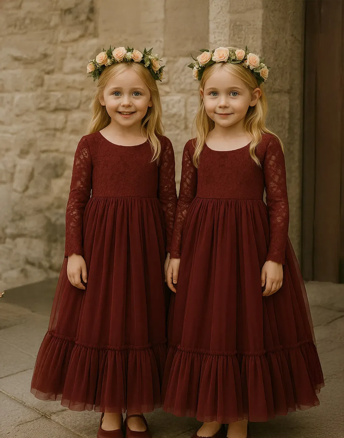 Детское платье для девочек Elodie Lilly + Bo, Red