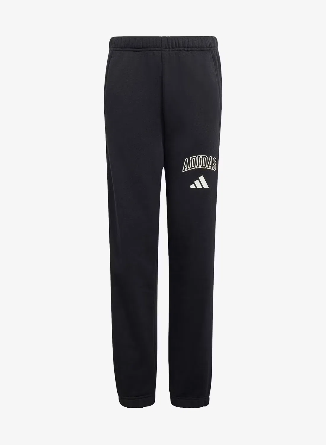 Штаны спортивные с эластичным поясом Seasonals Collegiate Typography Adidas, черный