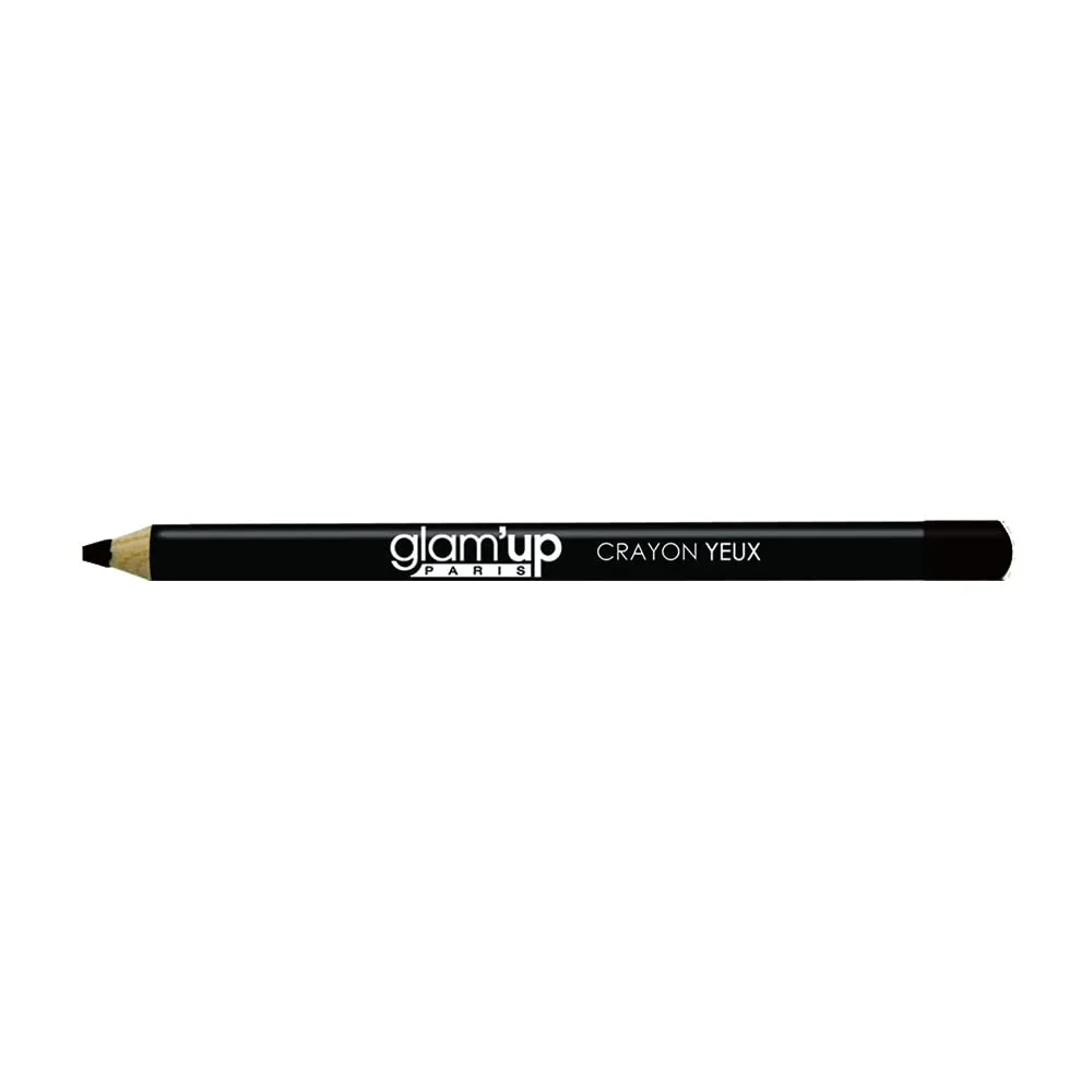 Карандаш для глаз интенсивный черный Glam Up, 4 г, Schwarz