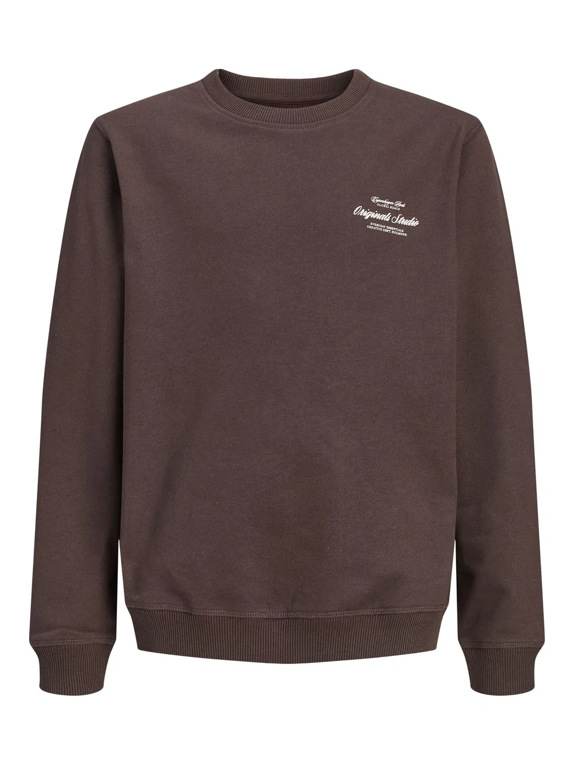 Свитшот с принтом Java Jack & Jones Junior, коричневый