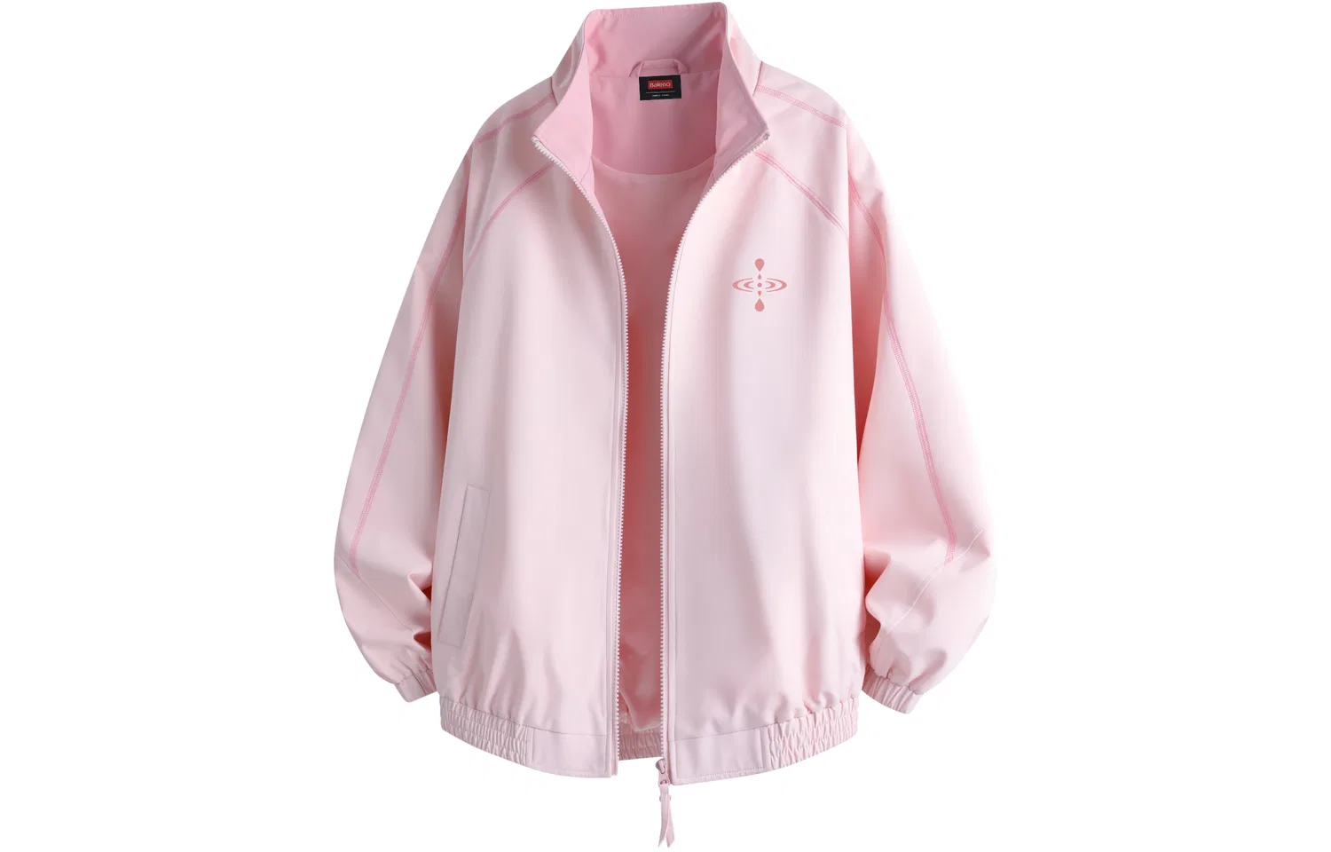 Детская куртка с воротником-стойкой BALENO, Peach Pink