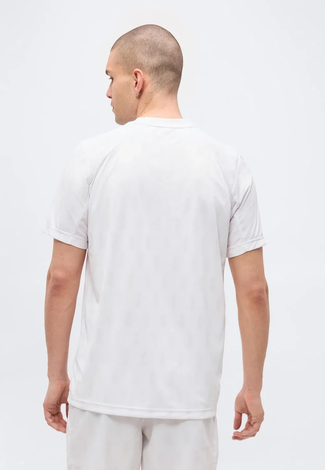 Клубная футболка - спортивная футболка Adidas Performance, White/Dash Grey — фото 3